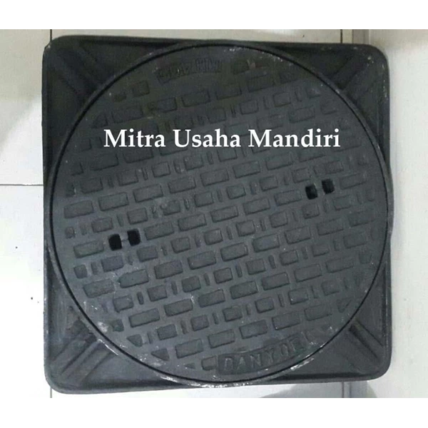 Manhole Cover Cast Iron Heavy Duty Tebal 1.5 cm